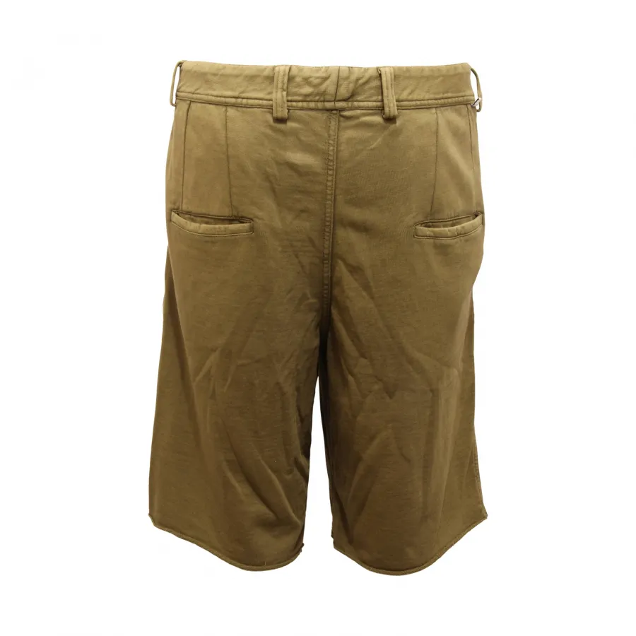 1166AV BERMUDA UOMO PAOLO PECORA MAN JERSEY SHORTS GREEN