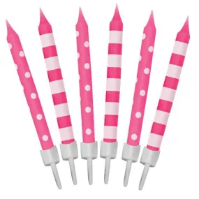 12 candeline rosa
