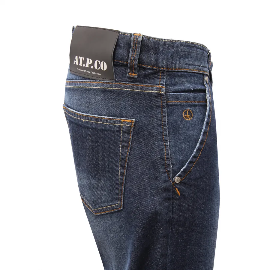 2764AU jeans uomo AT.P.CO man denim trousers blue