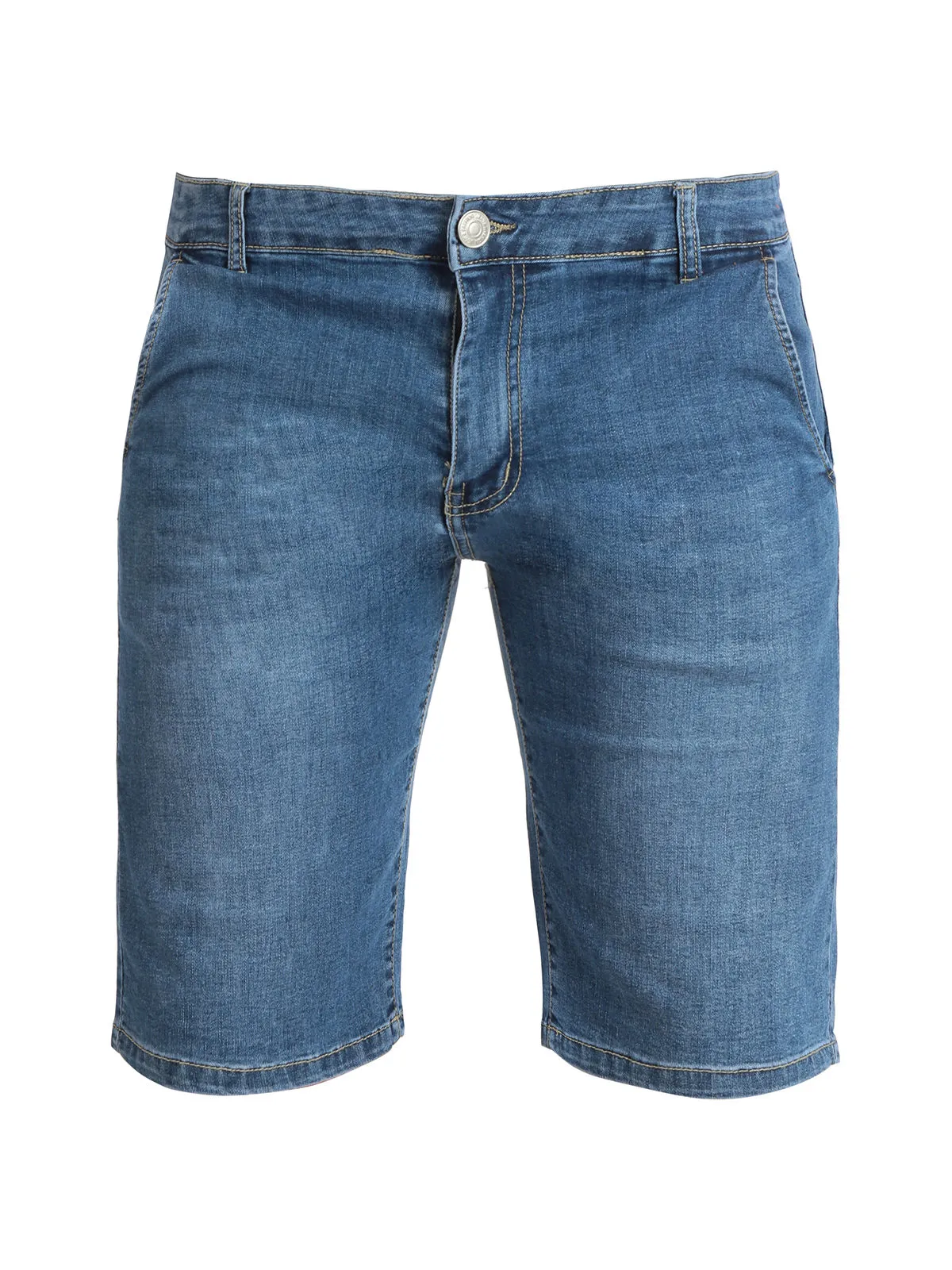 3-D Jeans Bermuda pour homme en jean