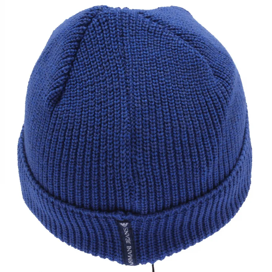 9445X cuffia boy bimbo ARMANI JEANS bluette beanie hat