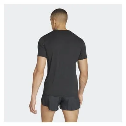 adidas Performance Adizero Short Sleeve Jersey Nero