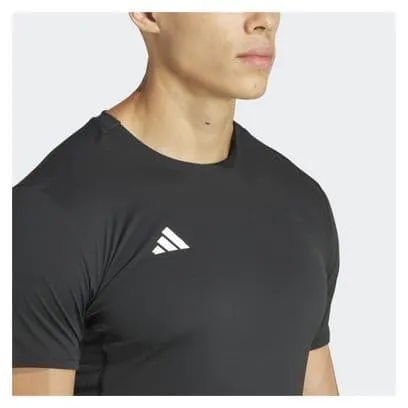 adidas Performance Adizero Short Sleeve Jersey Nero