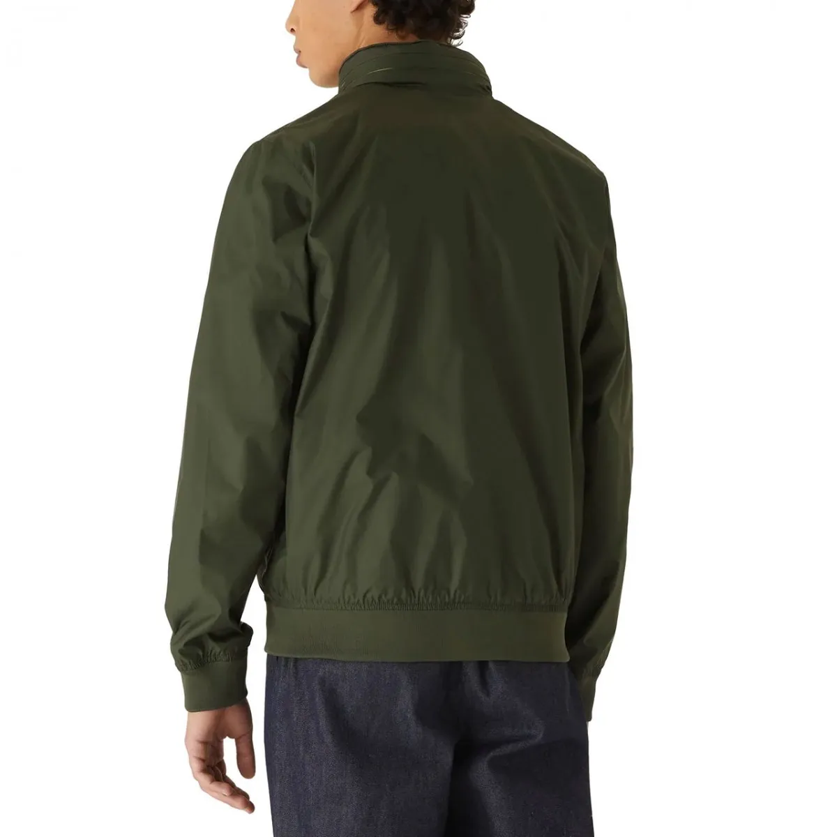 Amaury Stretch Nylon Jersey Green Blackish