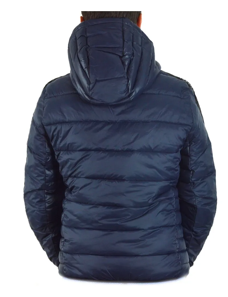 ARMANI EXCHANGE piumino uomo invernale eco piuma blu 6ZZB05