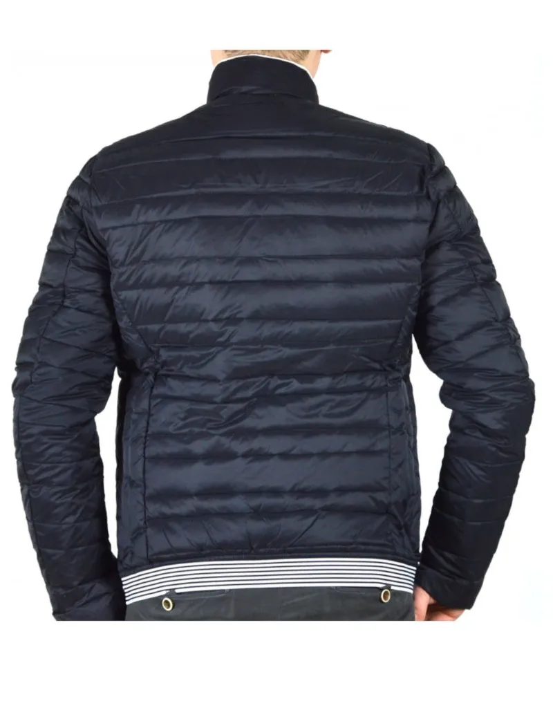 ARMANI EXCHANGE piumino uomo piuma d'oca 100 grammi BLU