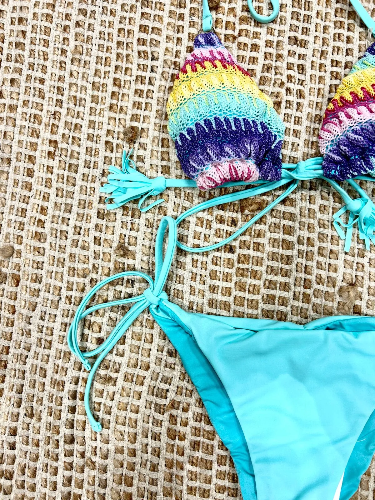 BIKINI TRIANGOLO MULTICOLOR DONNA