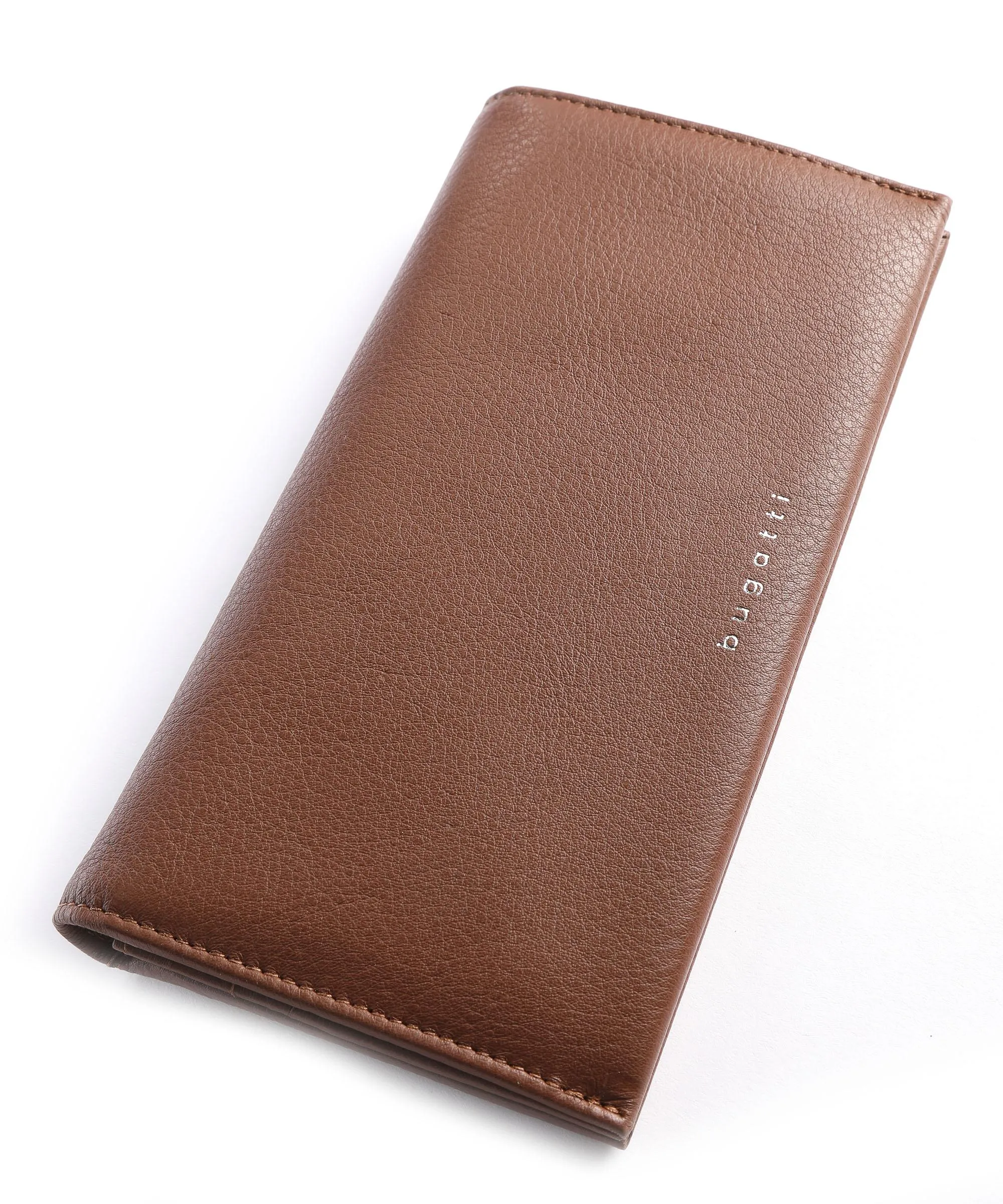  Bugatti Lady Top Portafoglio pelle di vacchetta grana marrone  