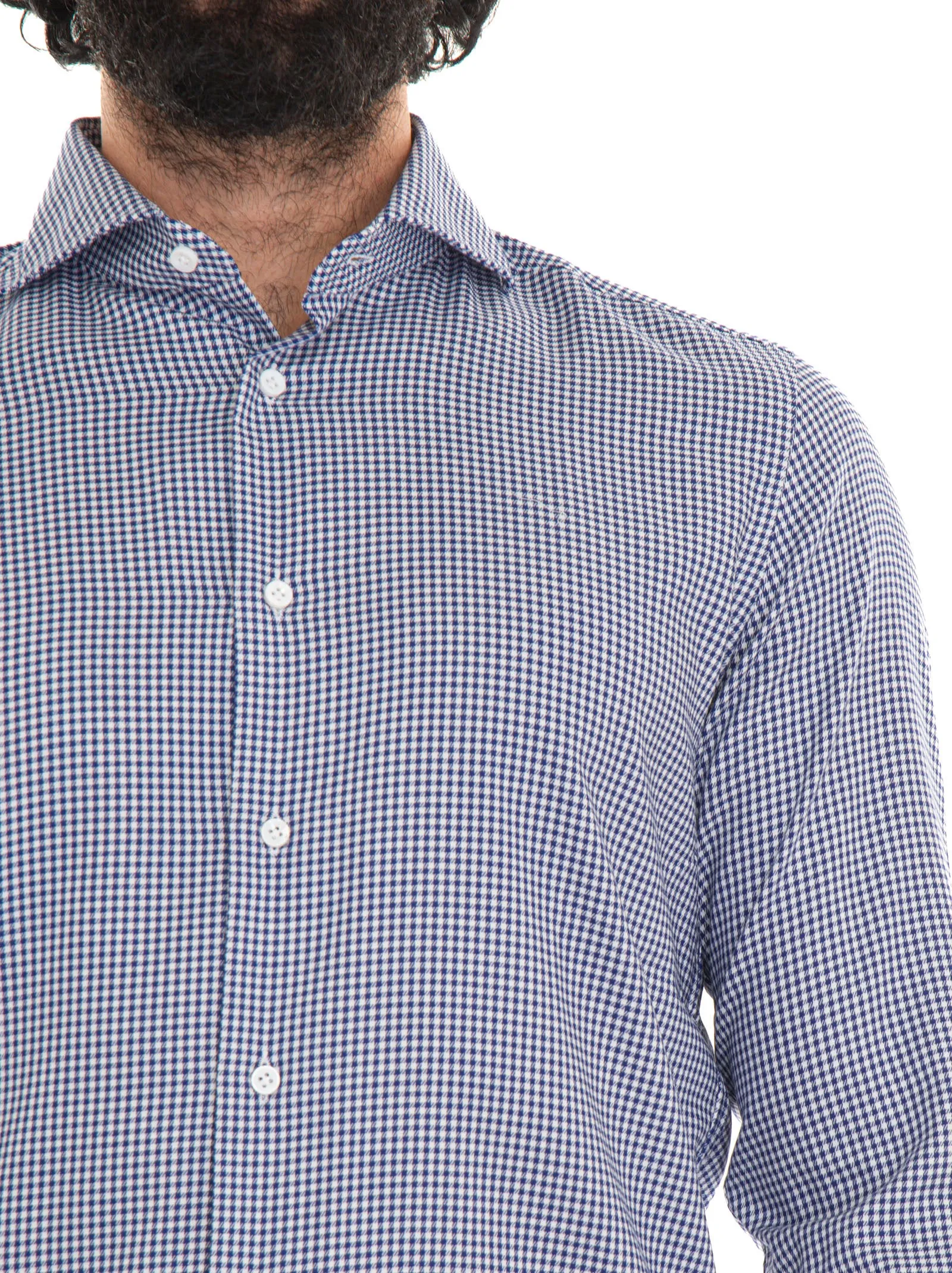 Camicia casual Blu Carrel Uomo