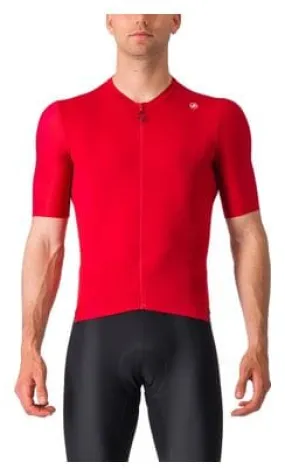 Castelli Espresso Short Sleeve Jersey Red