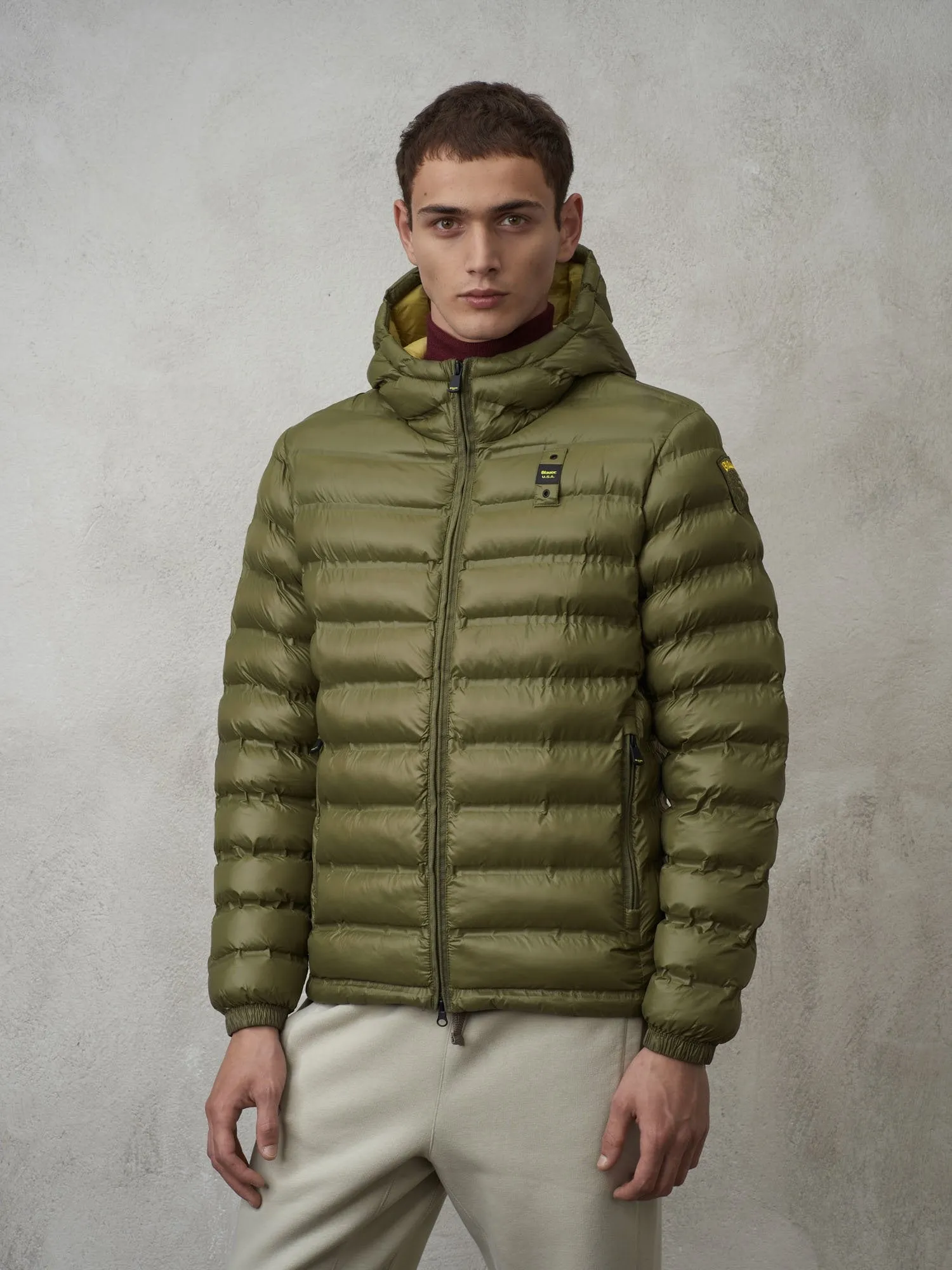 Charles Heat-Sealed Down Jacket / Green