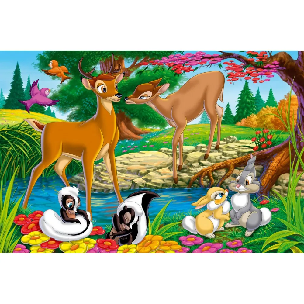 Cialda In Ostia Bambi Disney Cartoon Torta Decorazioni Feste Dischi Commestibile