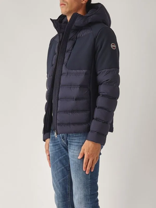 COLMAR  Piumino uomo Colmar in nylon e neoprene Navy