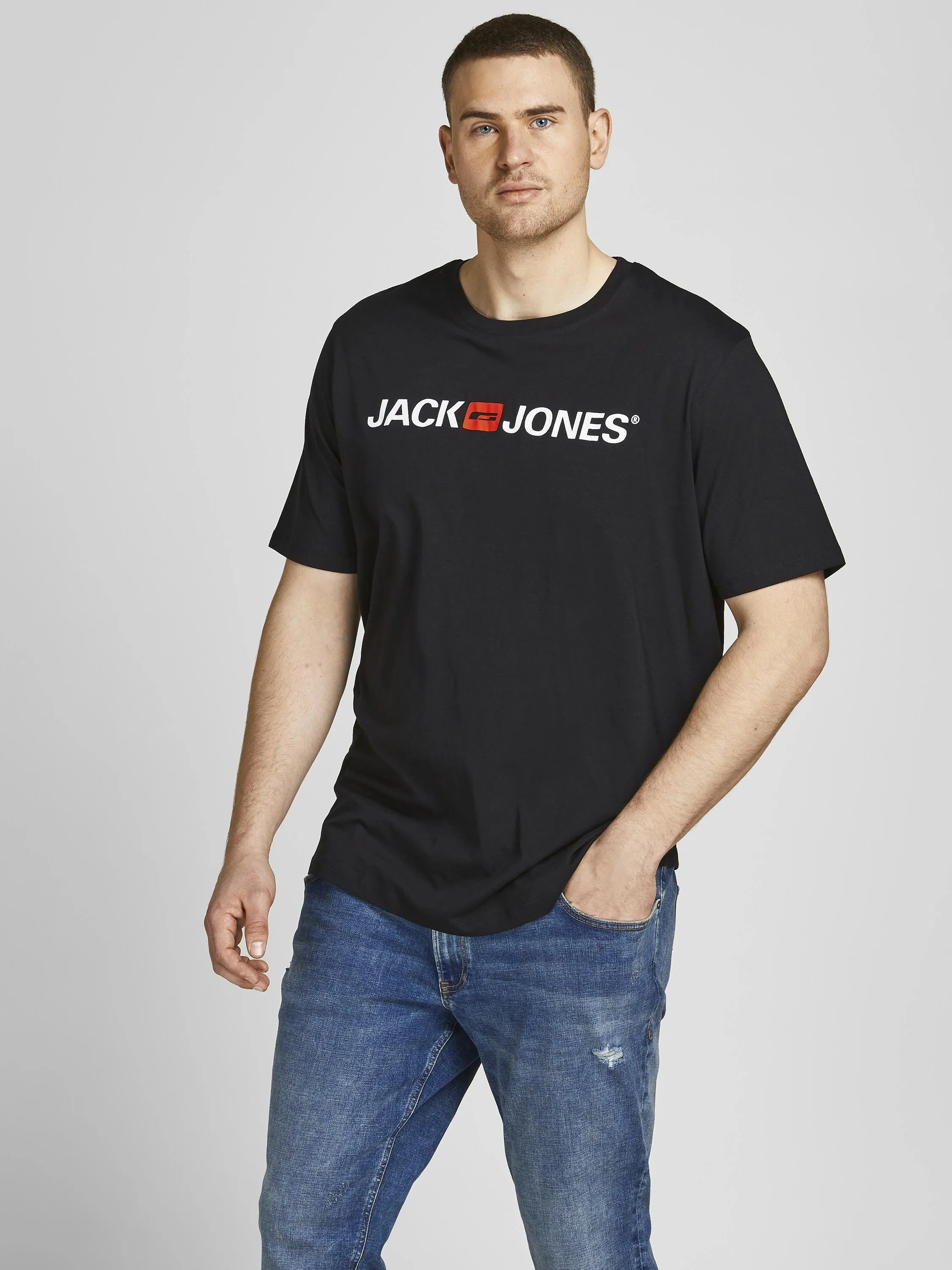 CORP LOGO TEE CREW NECK - T-shirt con stampa