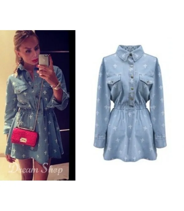 Denim Cross Dress