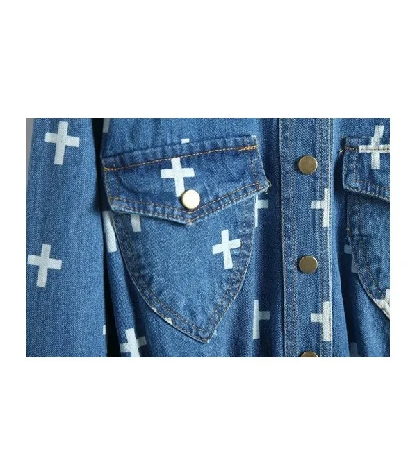 Denim Cross Dress