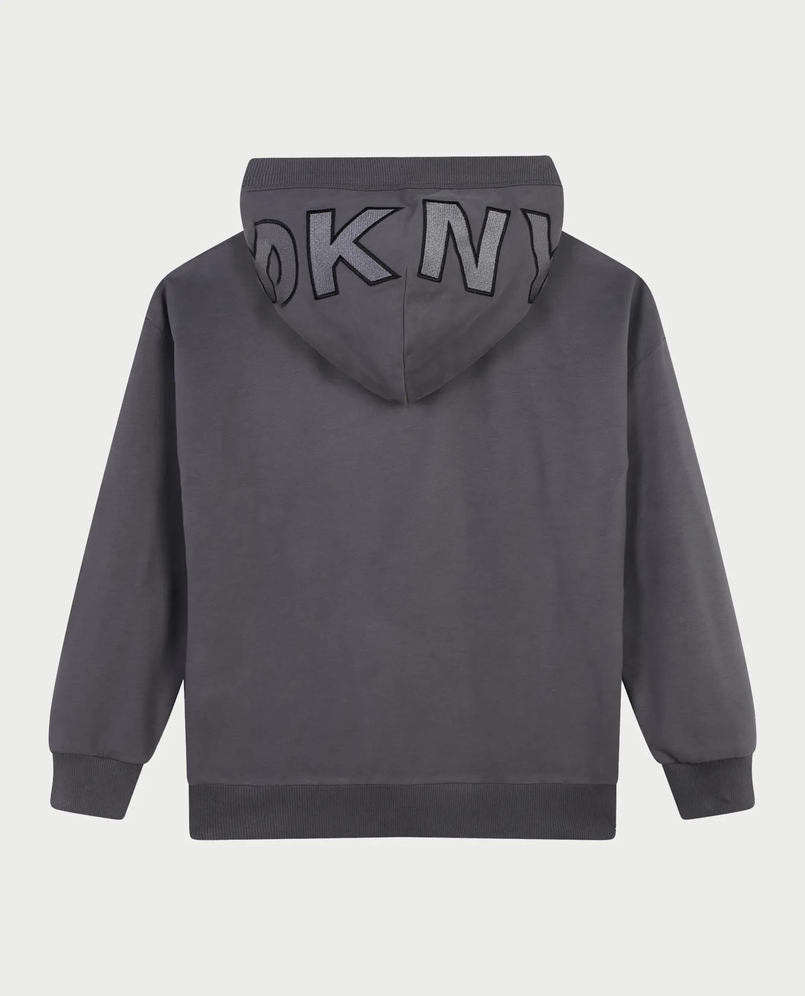 DKNY      Felpa bambino DKNY con cappuccio e logo