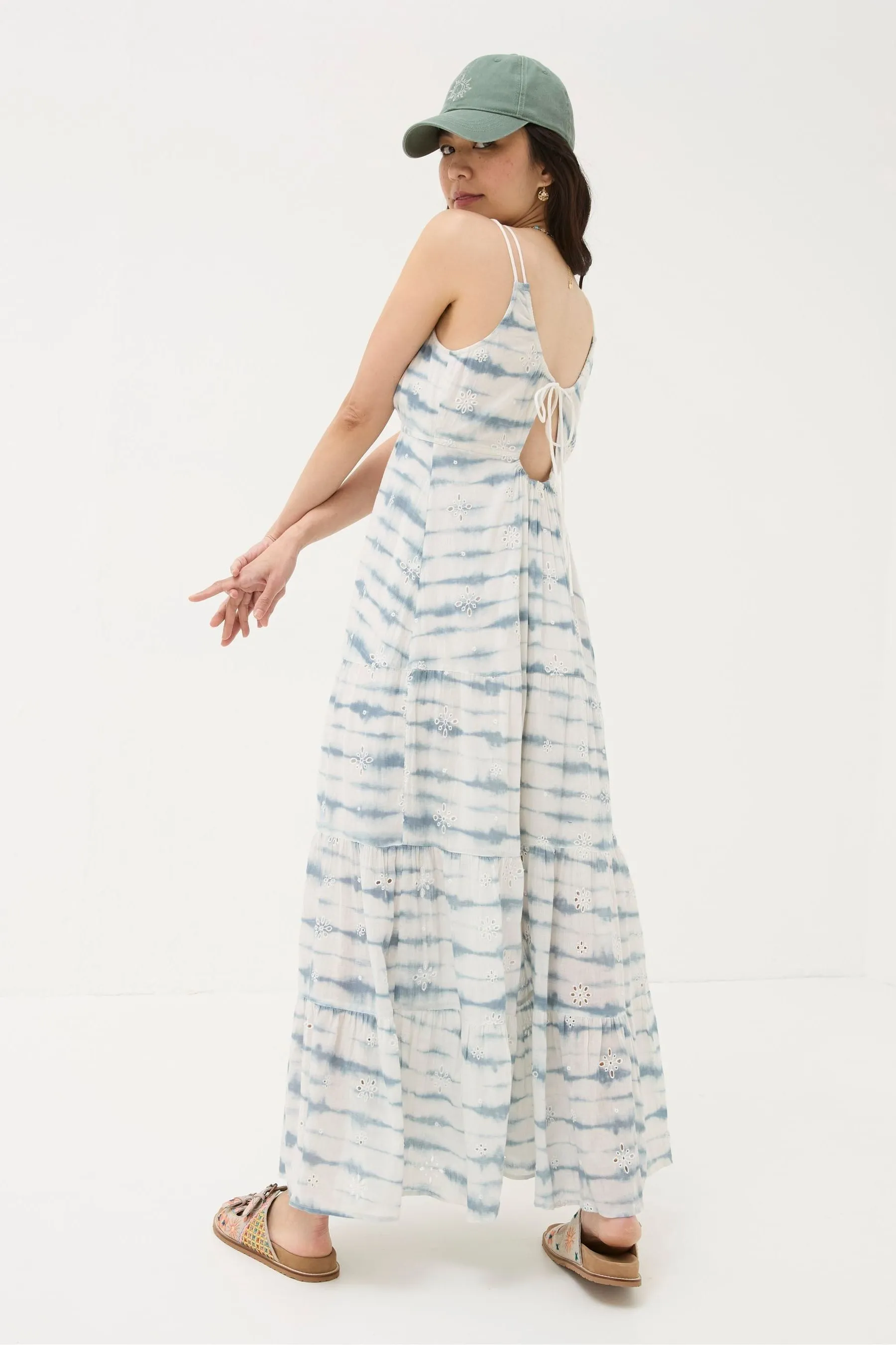 FatFace - Tammy - Abito maxi da spiaggia tie-dye