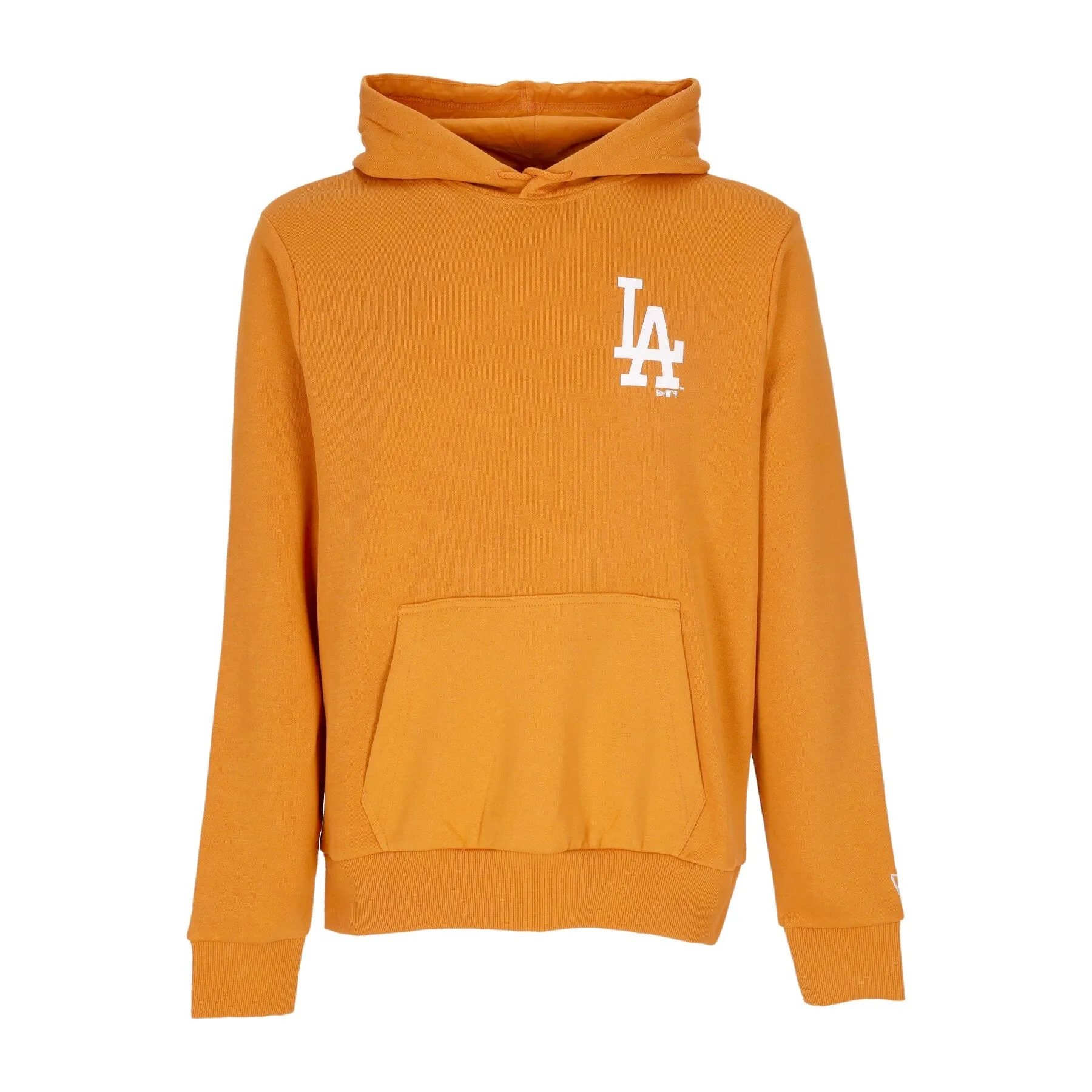 Felpa Cappuccio Uomo Mlb League Essential Bp Hoodie Losdod Orange