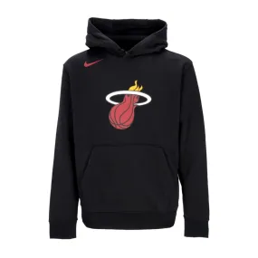 felpa cappuccio uomo nba club hoodie miahea BLACK