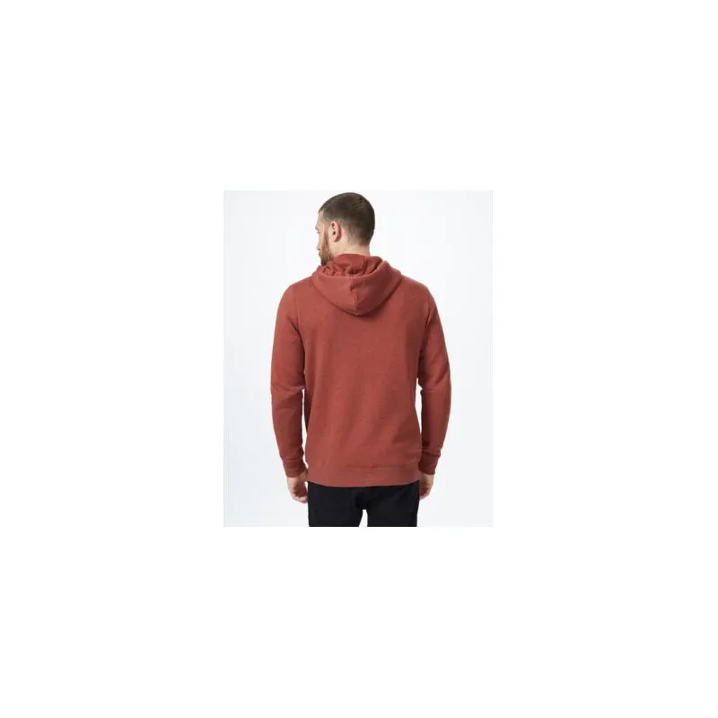 Felpa con cappuccio Juniper Zip da uomo Tentree (Cherry Mahogany)