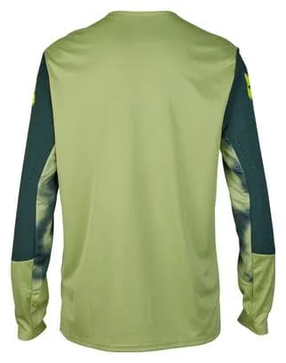 Fox Defend Taunt Long Sleeve Jersey Green