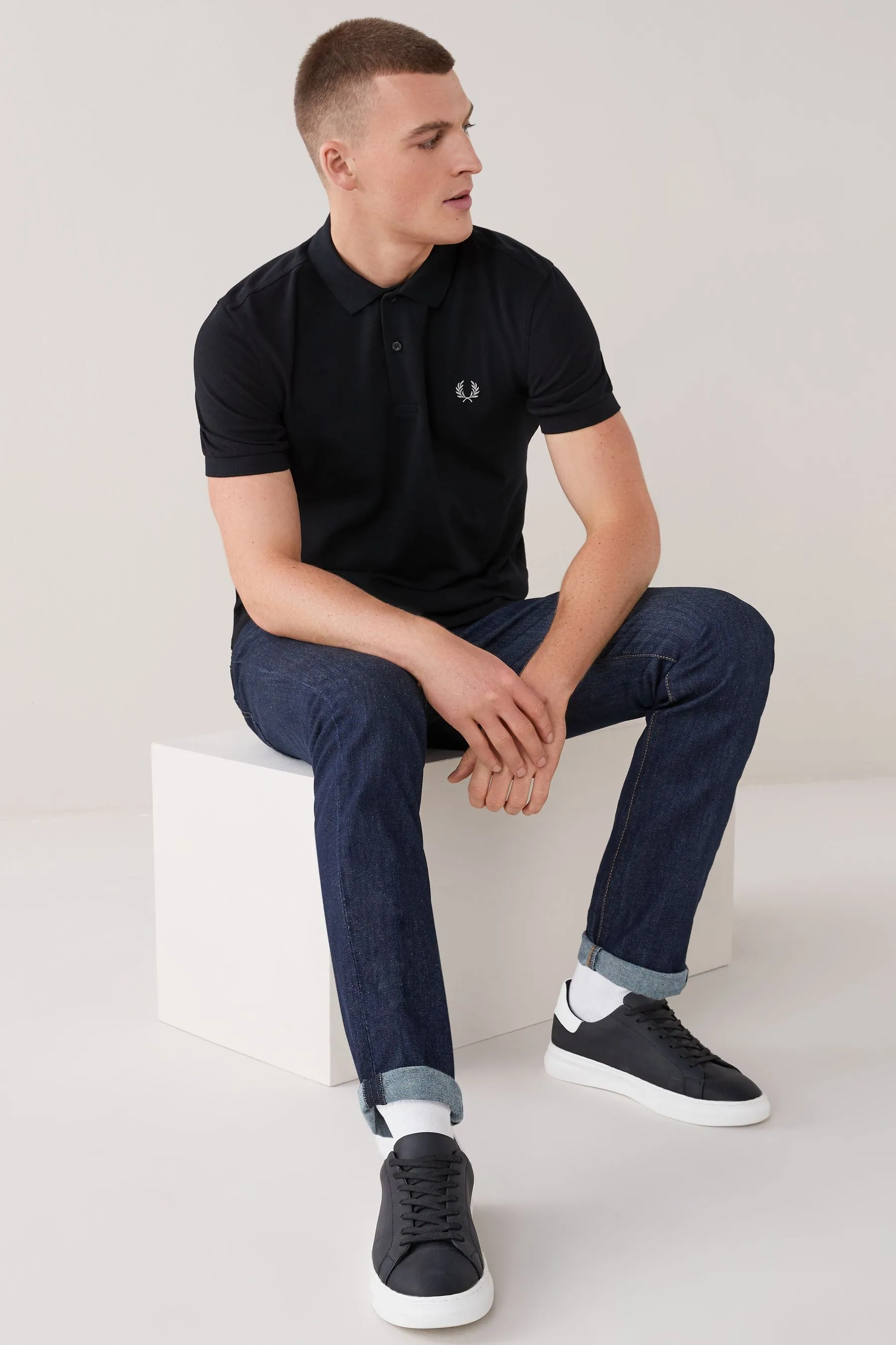 Fred Perry Plain Polo Shirt