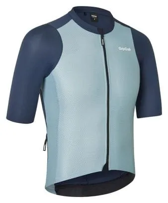 GripGrab Climber Short Sleeve Jersey Blue