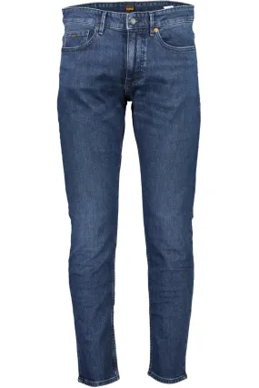 HUGO BOSS JEANS DENIM UOMO BLU