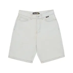 jeans corto uomo loose denim shorts STONE WASHED