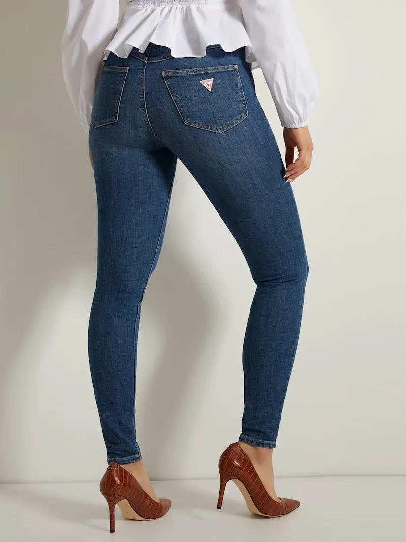 Jeans Guess donna skinny in cotone stretch W1YA46D4GV2