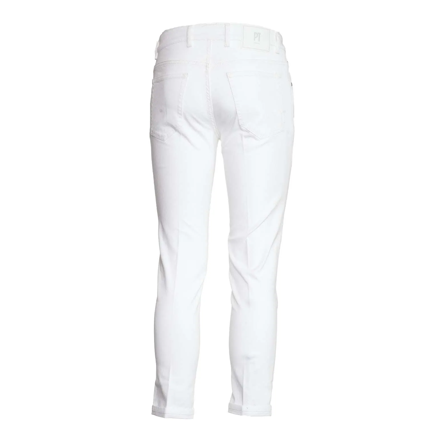 Jeans Reggae Con Risvolto Panna