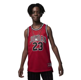 Jordan boys' jersey tank top 95A773-R78 red