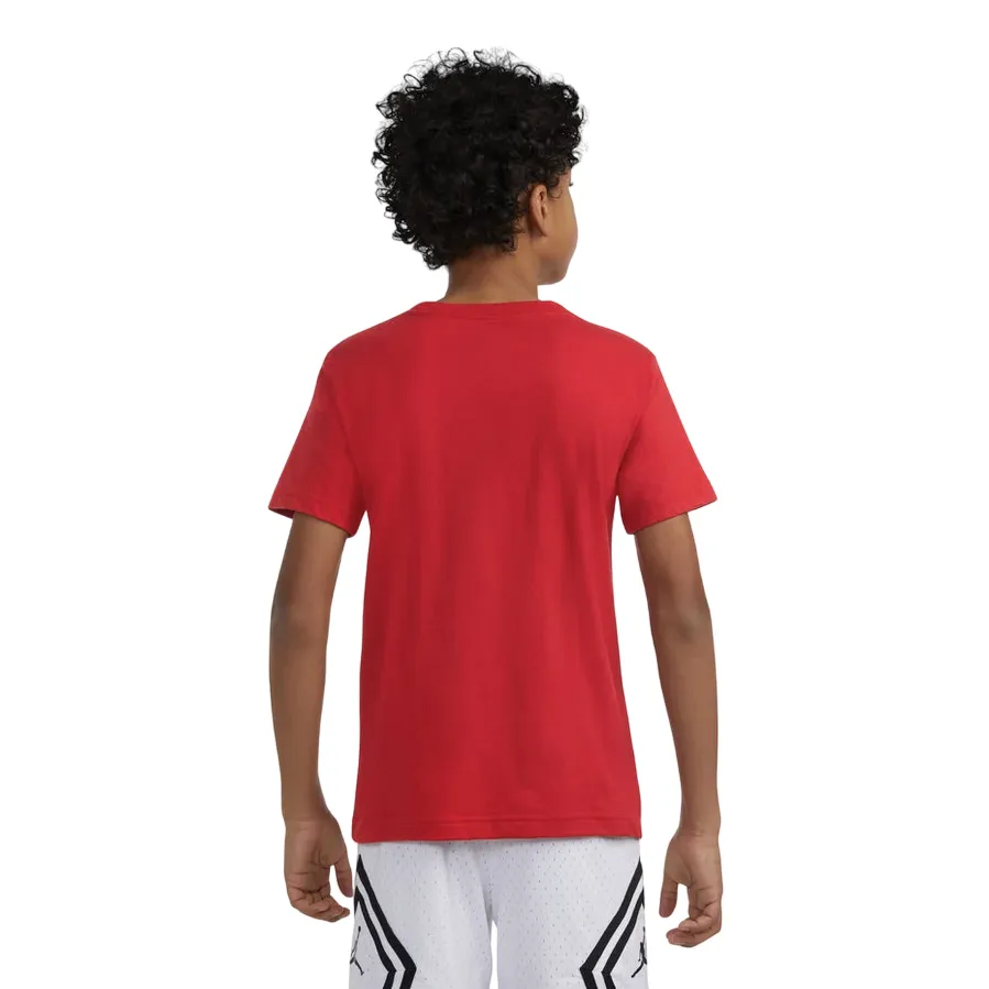 Jordan Practice Flight boy's short sleeve t-shirt 95A088-R78 red