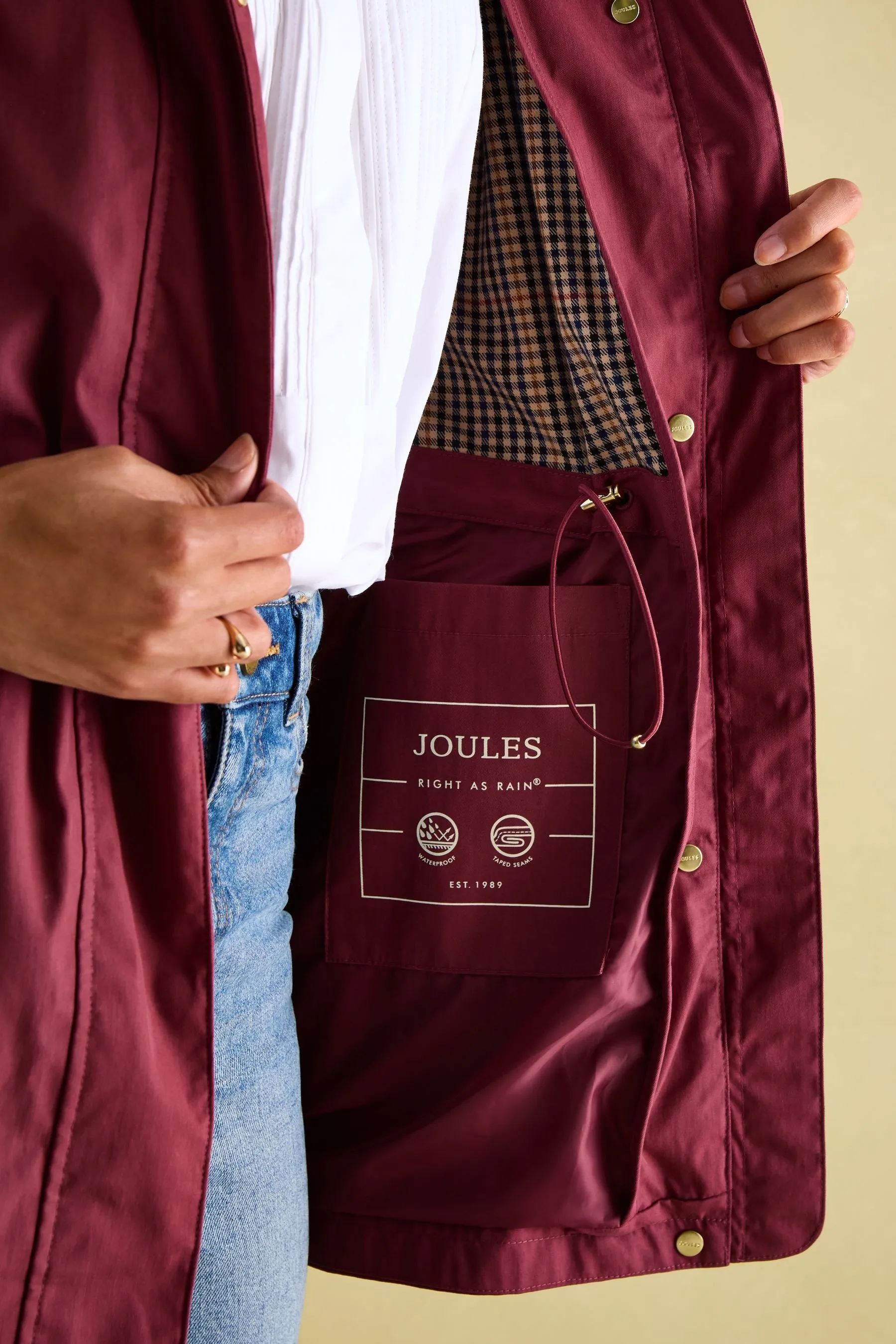 Joules Portwell - Impermeabile con cappuccio    