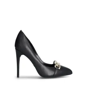 Liu Jo décolleté nero con catena SF3025P0
