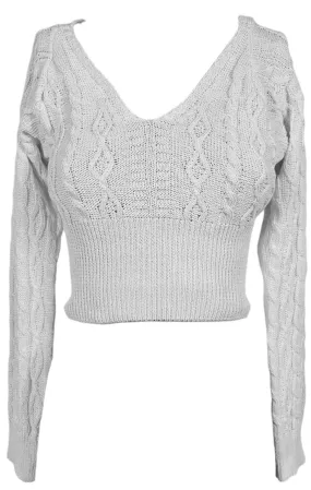 Maglia con schiena scoperta
