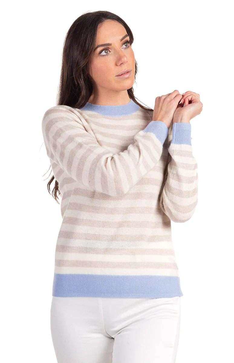 Maglia Girocollo a Righe