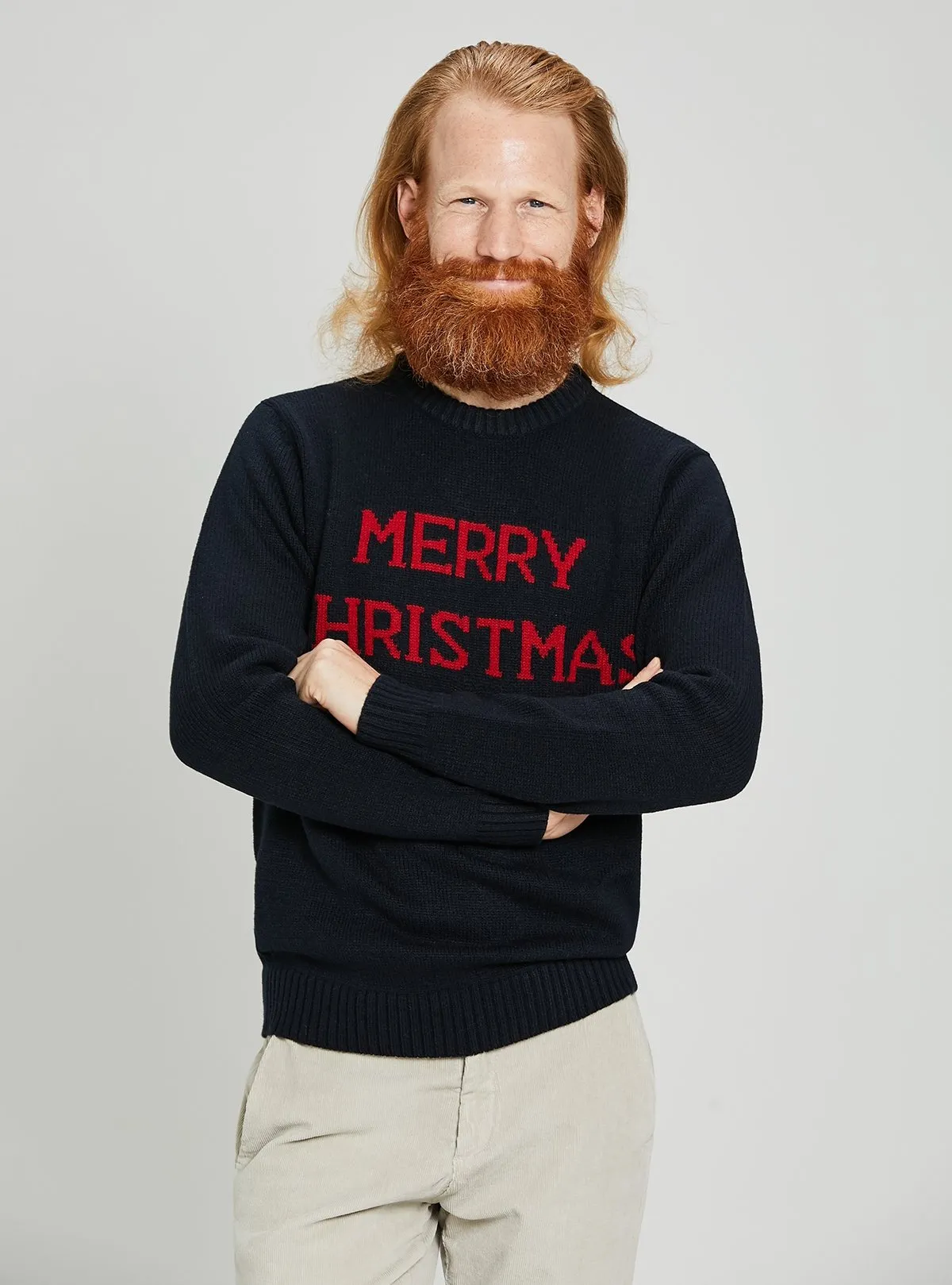   Maglia girocollo Merry Christmas      
