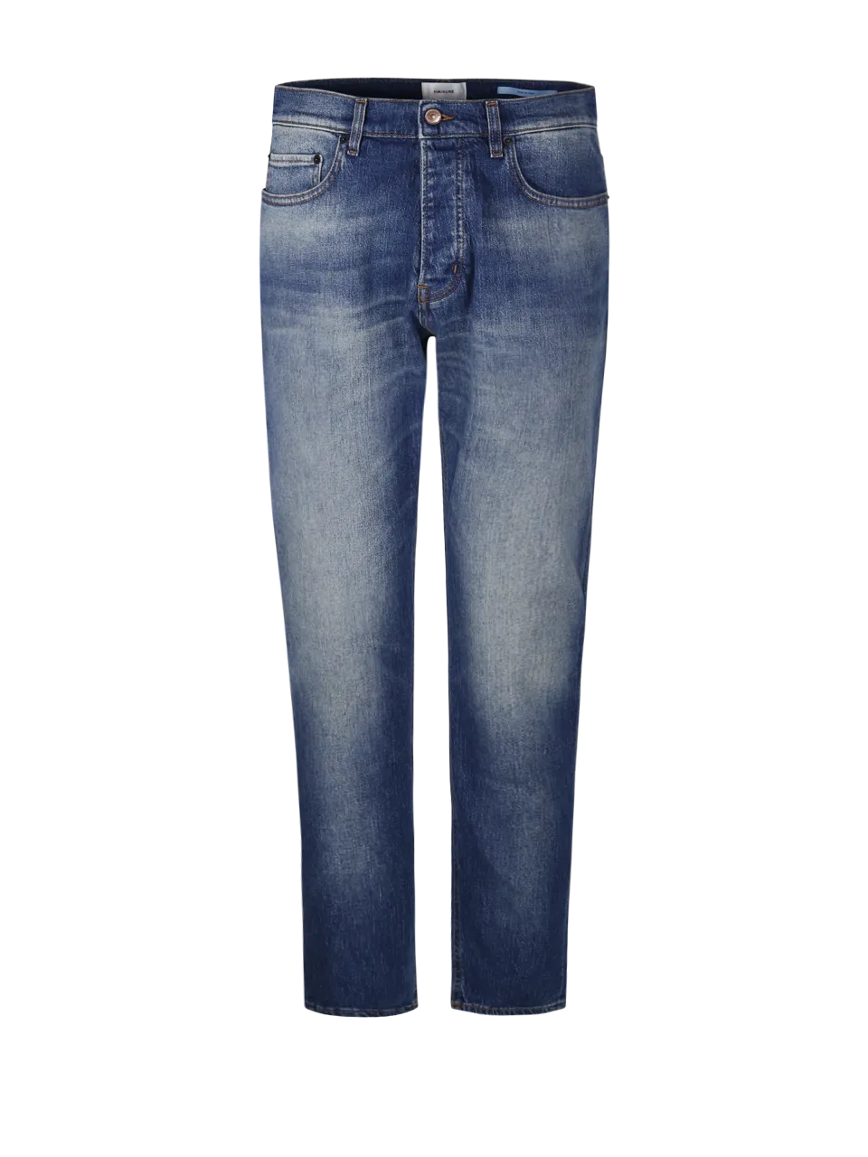 MEN HAIKURE BLUE COTTON TOKYO SLIM JEANS