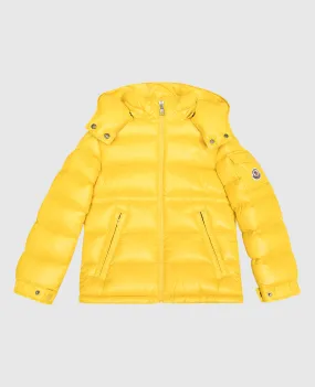 Moncler ENFANT Piumino giallo da bambino Dalles 1A0008368950810