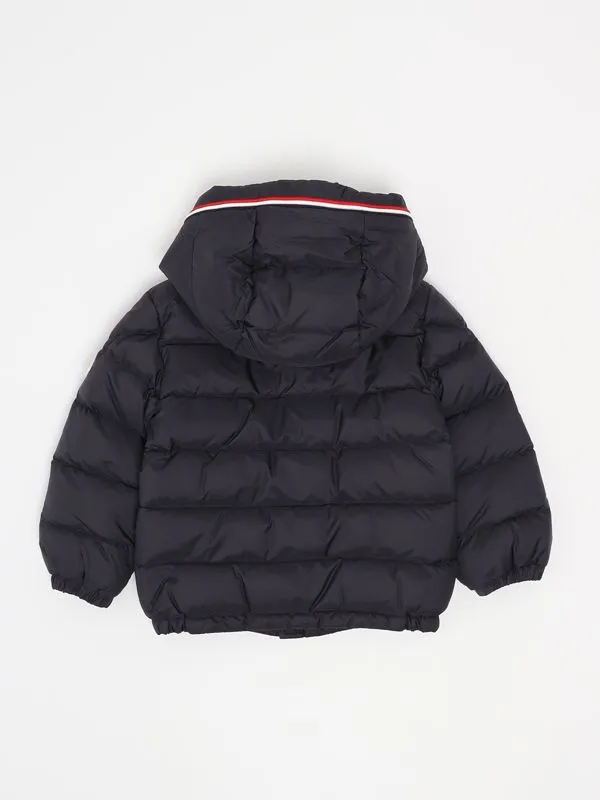 MONCLER  Piumino neonato Merary in piuma Blu