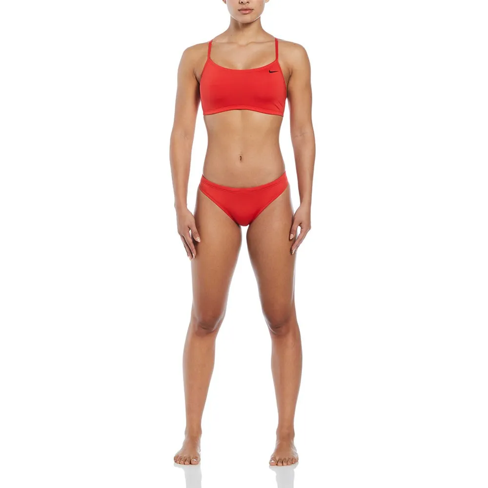 Nike Bikini Bralette Rosso Donna