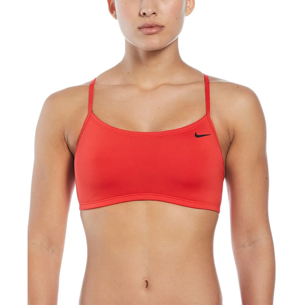 Nike Bikini Bralette Rosso Donna