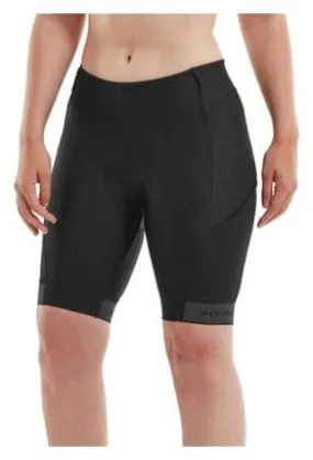 Pantaloncini Altura Progel Plus Cargo da donna, nero