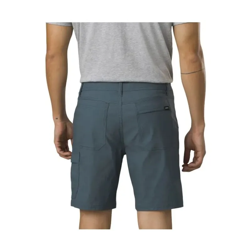 Pantaloncini da uomo Prana Stretch Zion II (Grigio Blu)