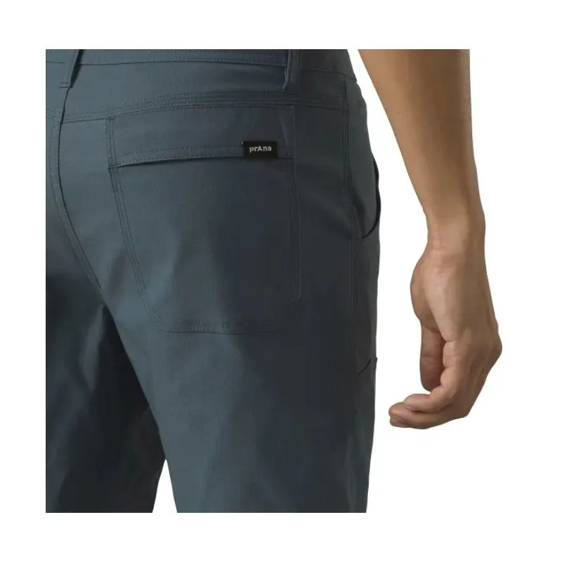 Pantaloncini da uomo Prana Stretch Zion II (Grigio Blu)