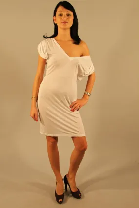PATRIZIA PEPE ABITO CORTO DONNA BIANCO
