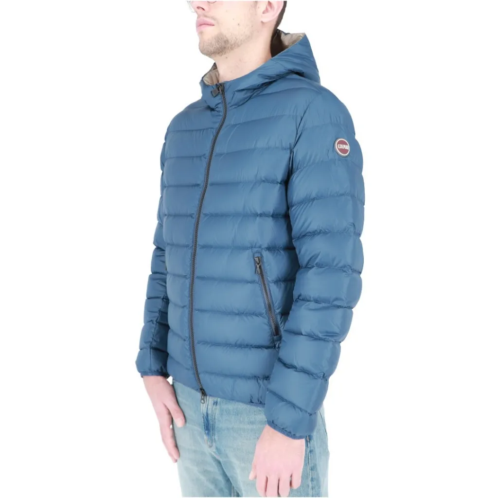 Piumino Colmar Originals Uomo E-Concrete Hood 674 DARK BLUE