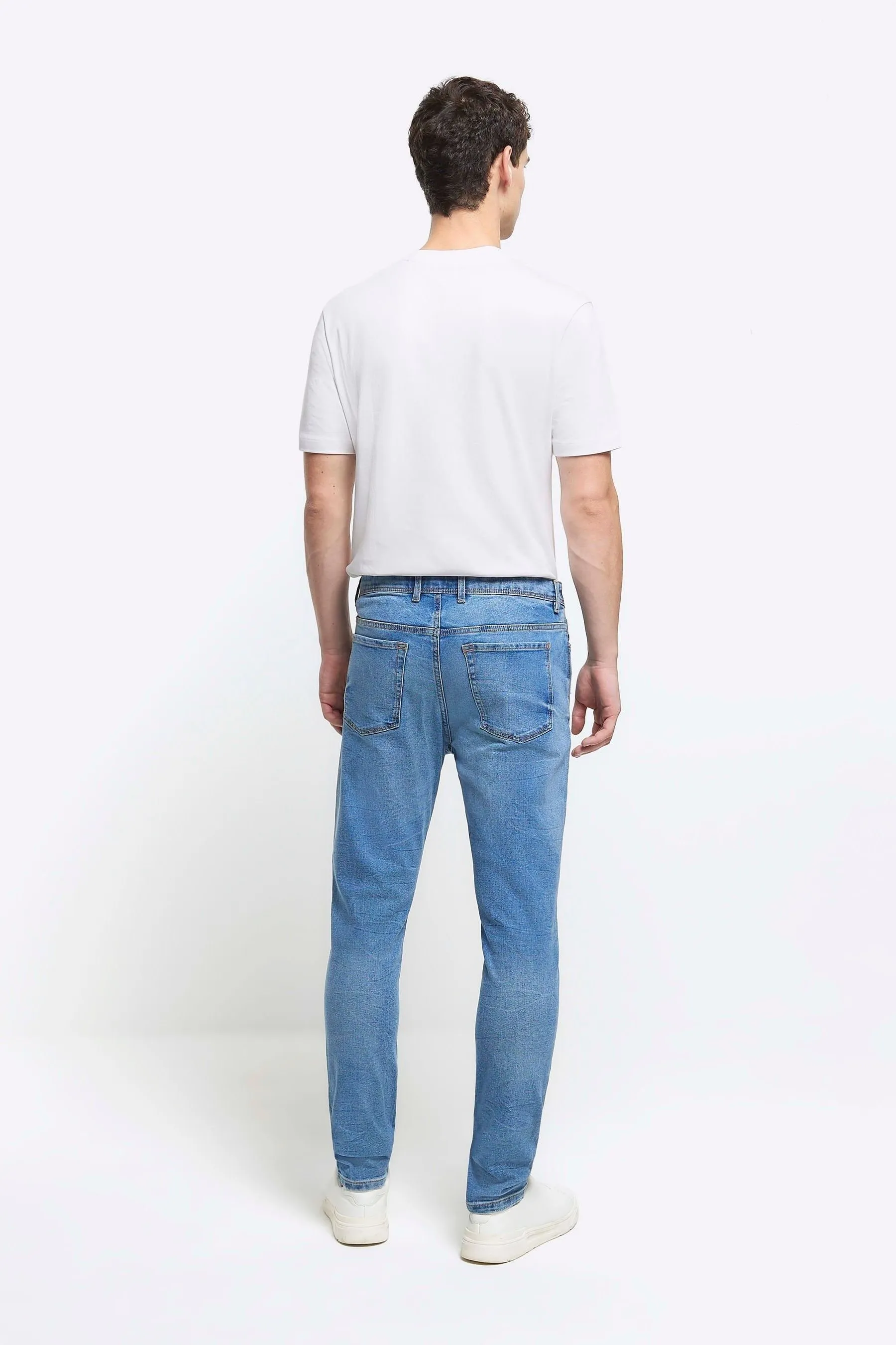 River Island - Jeans skinny lavaggio chiaro